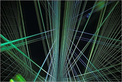 Brooklyn Bridge Cables Illumination