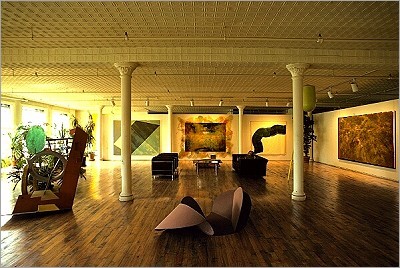 Loft With Art Collection