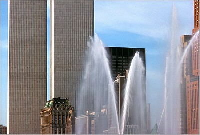 Fireboat Water Sprays